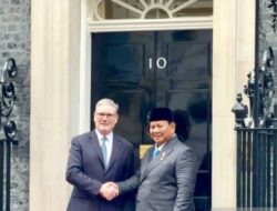 Prabowo Temui PM Starmer di 10 Downing Street