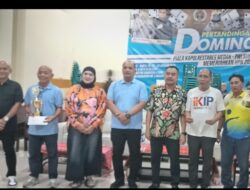 Kasat Intelkam Polrestabes Medan Tutup Turnamen Domino PWI Sumut