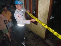 Rumah Salim Matondang di Kelurahan Panyabungan III Terbakar