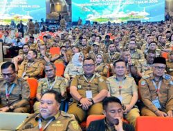 Wali Kota dan Wawa Gunungsitoli Hadiri Rakornas Pemerintah Pusat dan Daerah 