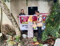 Jumat Berkah Polres Batubara Berikan Sembako Di Limapuluh