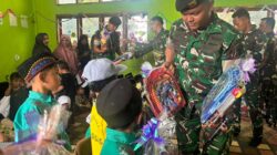 HUT ke-76 Kavaleri, Yonkav 11/MSC Gelar Bhakti Sosial dan Trauma Healing 