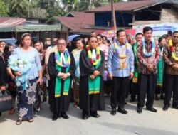 Bupati Dan Wakil Bupati Nias Barat Hadiri Acara Pentahbisan Gedung Gereja BNKP
