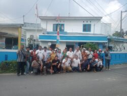 Edison Gultom Serahkan Berkas Pencalonan Kepala Desa Tanjung Gusta