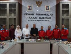 DPD Aliansi Jurnalis Hukum Sergai Audiensi Dengan Ketua DPRD