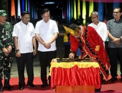 Gubernur Sumatera Utara Resmikan Jembatan Idano Noyo Nias Barat