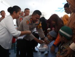 Kapolres Sergai Syukuran Siapnya Gedung SPPG IV Di Pantai