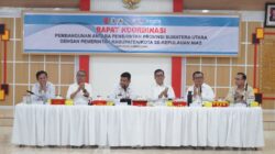 Bupati Nias Hadiri Rakor Pembangunan Pemprosu