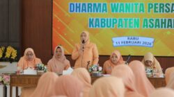Dharma Wanita Persatuan Asahan Rakor Program Kerja 2026