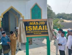 Bupati Batubara Resmikan Masjid Ismail