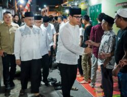 Rico Waas Punggahan bersama Warga, Bantu Masjid Ikhwanul Muslimin Medan Amplas