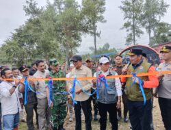 Kapusdiklat BNPB Resmikan 133 Unit Huntara di Kampung Rigep 