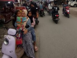 Pedagang Takjil Berbuka Puasa di Simpang Empat Bedagai Dipadati Pembeli