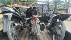 Patroli Subuh Polsek Indrapura Amankan Tiga Sepeda Motor, Dua Petasan