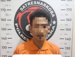 Tersangka S. Tidak Berkutik Ditangkap Tim Satresnarkoba Polres Batubara