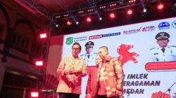 Usai Tarawih, Ribuan Warga Medan Larut Dalam Kemeriahan Imlek Di Kesawan