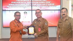 Sekda Nias Hadiri FGD Evaluasi Dan Sosialisasi Sensus Ekonomi 2026