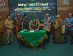 Bupati Asahan Dukung Penuh Pembentukan Yonif TP-954 dan Pembangunan KDKMP