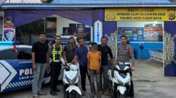 Satlantas Polres Abdya Tertibkan Aksi Balap Liar Resahkan Warga