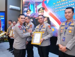 Rapim Polda Sumut, Kapolres Batubara  Raih Penghargaan
