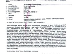 Hampir Setahun Laporan Penganiayaan Mengendap Di Polres Madina.