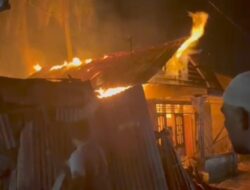 Satu Rumah Ludes Terbakar Di Kampung Baru Nagur Tj Beringin