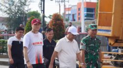 Wakil Wali Kota Gunungsitoli Pimpin Kerja Bakti Dari Alun-alun Hingga Pelabuhan Angin