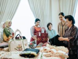 Kahiyang Ayu Promosikan Kriya Sumut Kepada Ketua Umum IAD Pusat