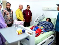 Wagub Sumut Kunjungi Pasien Kanker RS Haji Medan
