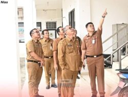Sekda Nias Tinjau Kesiapan Lokasi MPP Di Kompleks Perkantoran Gido