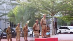 Pemkab Nias  Laksanakan Upacara Pengibaran bendera