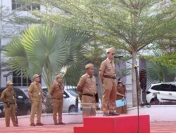 Pemkab Nias  Laksanakan Upacara Pengibaran bendera