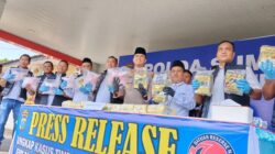 2 Kurir Sabu 31,5 Kg dan 30.000 Butir Pil Ekstasi Ditangkap Polres Labuhan Batu