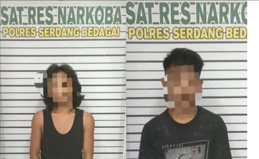 Teks foto:Dua tersangka yang Diamankan, H alias R (26), serta R D alias D (36)kedua tersangka mendekam di Sel Polres Serdang Bedagai, Rabu. 4 Maret 2026.(Beritasore-Azwen)