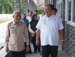 Wabup Asahan Dampingi Wagub Sumut Tinjau SMAN Rahuning