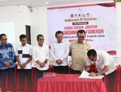 Bupati Nias Hadiri Sertijab Koordinator Forkada Se-Kepulauan Nias