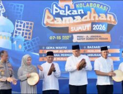 Pekan Ramadan Sumut 2026 Dibuka, Gubsu Ajak Perkuat Ekonomi Dan Kebersamaan