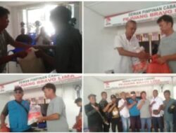 Indahnya Ramadhan,  Bravo 5 Bagikan Paket Lebaran Wartawan Muslim