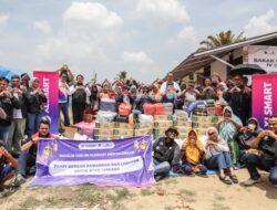 Karyawan XLSMART Salurkan Bantuan Ramadan Untuk Korban Banjir Di Aceh Tamiang