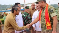 Bupati Nias Sambut Kedatangan Kasad Di Bandara Binaka