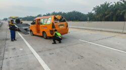 Ban Pecah Di Tol Indrapura–Kisaran, Dua Meninggal, Empat Luka-luka