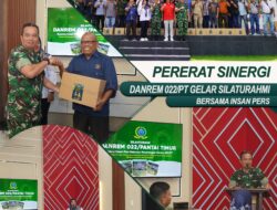 Pererat Sinergi, Danrem 022/PT Gelar Silaturahmi Bersama Insan Pers