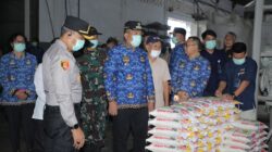 Bupati Tinjau Pos Pam Lebaran, Stok Beras Di Asahan Penuhi Kebutuhan Masyarakat