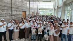 Mudik Bersama BUMN 2026, Inalum Berangkatkan 140 Peserta Mudik Gratis