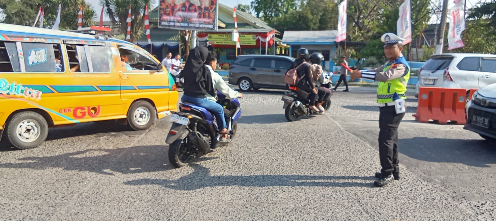 Libur Idul Fitri 2026, Lalu Lintas Sergai Ramai Lancar dan Kondusif