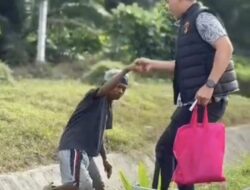 Personil Akpol 2023 Polres Batubara Berbagi Jumat Berkah