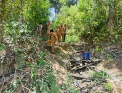 Wabup Gayoluwes dan BPBD Ngecek Irigasi Rigeb Hancur Diterjang Banjir Bandang