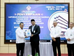 Gubsu Serahkan LKPD TA 2025 Ke BPK Sumut