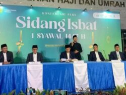 Pemerintah Tetapkan 1 Syawal 1447 H Sabtu, 21 Maret 2026
