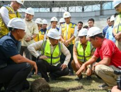 Gubsu Tinjau Kesiapan Stadion Teladan Untuk AFF U19, Harap Bulan Mei Selesai